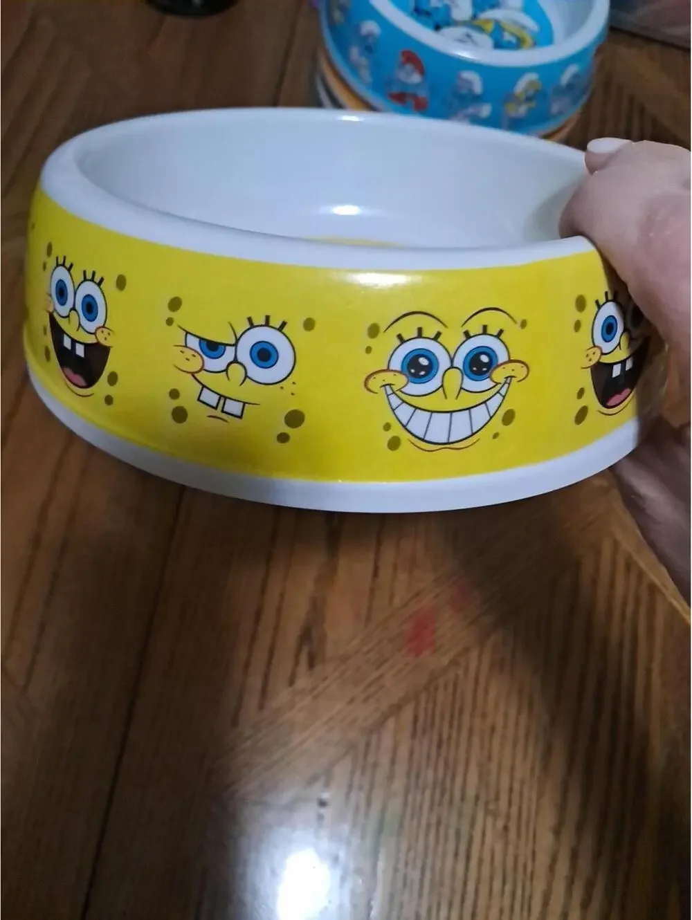 Offical Sponge BOB Pet Bowl Cat Dog Water- Food. Brand New Never Used with Tags
